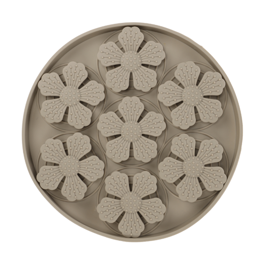 Likmat Fleur Rond Taupe