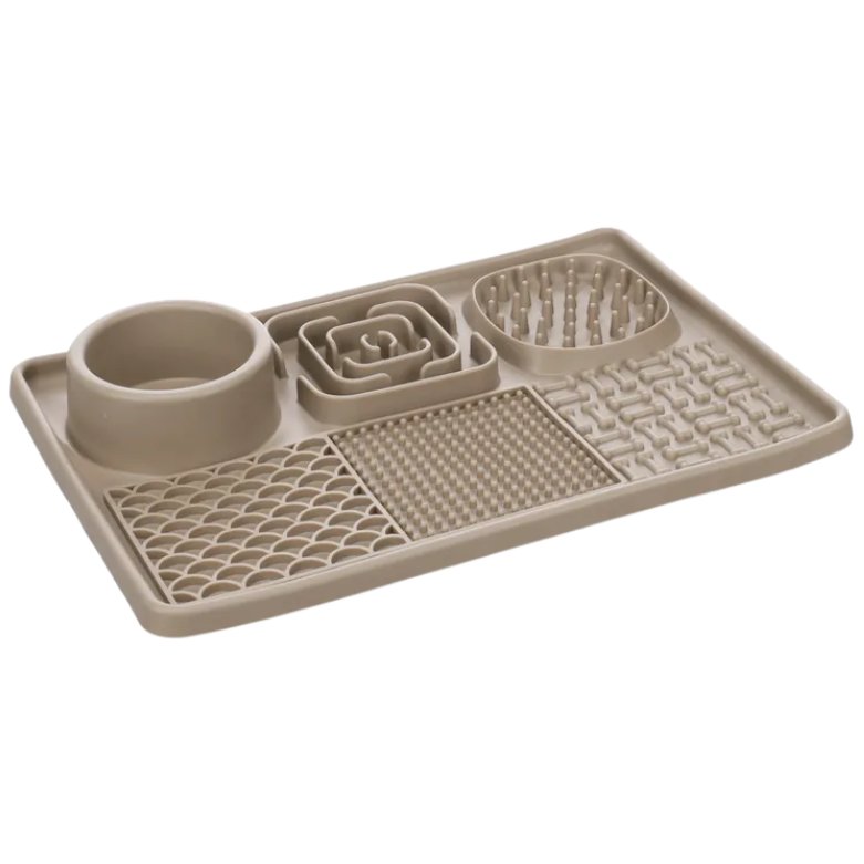 Likmat Pengu Rechthoekig Taupe