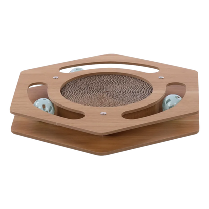 Krabspeelgoed Densi Zeshoek Bruin