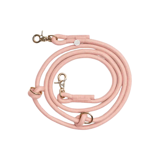 Furlou Handsfree hondenriem - POEDERROZE