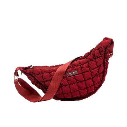 Cocopup Crossbody Crescent Hondenuitlaat Tas - Merlot