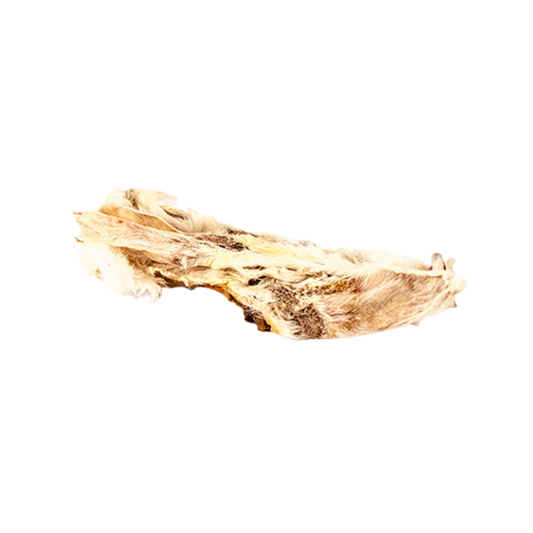 Natuurlijke kauwsnack - Konijnenoren met vacht (250gr) - Nora-Lou