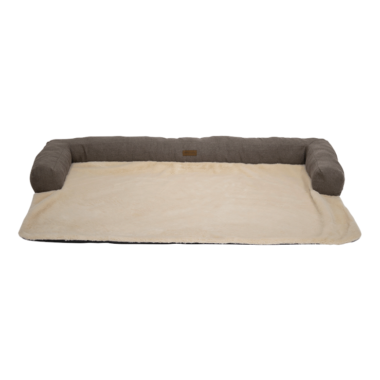 AB HOME&amp;AWAY Sofa Protector Brown-L: 80x80x10cm