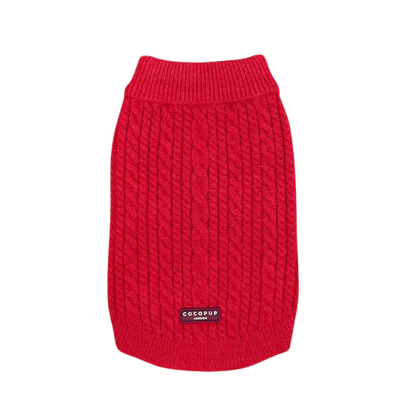 Cocopup London Gebreide trui - Rood