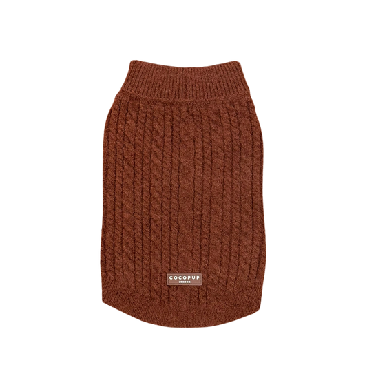 Cocopup London Gebreide trui - Bruin