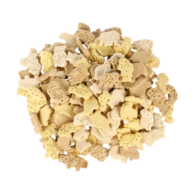 Snack Crunch Koekje Dierenfiguren met vanillesmaak (500gr) - Nora-Lou