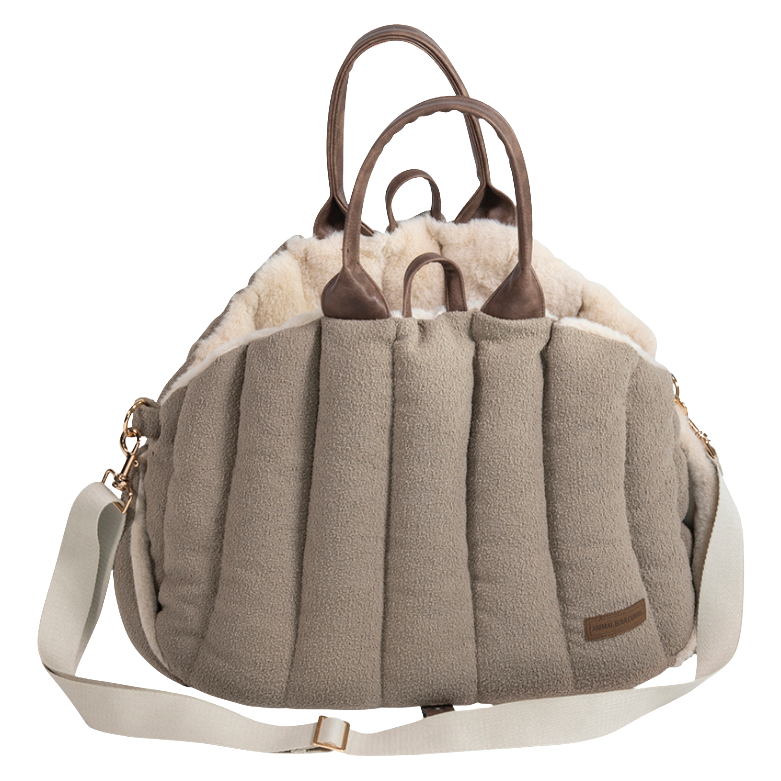 AB Citybag Diana Bouclé Bruin - Nora-Lou