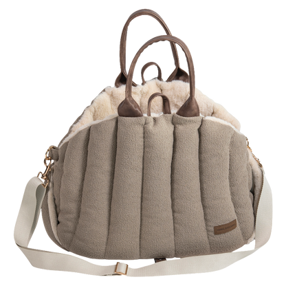 AB Citybag Diana Bouclé Bruin - Nora-Lou