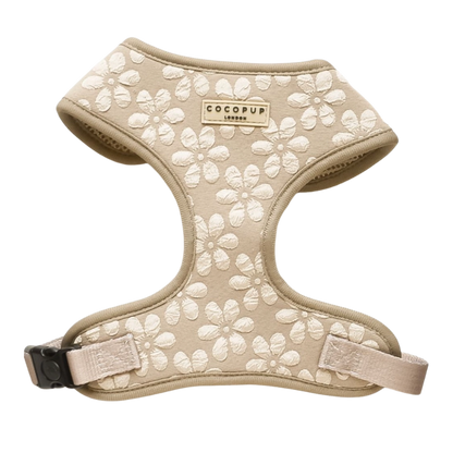 Cocopup harnas verstelbaar MOCHA FLOWER