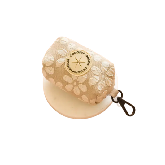 Porte-sacs à déjections canines Cocopup FLEUR MOCHA