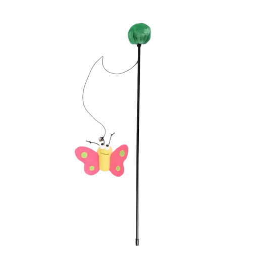 Speelgoed Happy Butterfly Hengel met vlinder Meerkleurig