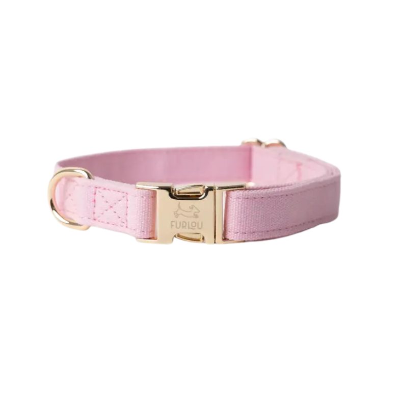 Furlou Canvas halsband - Roze