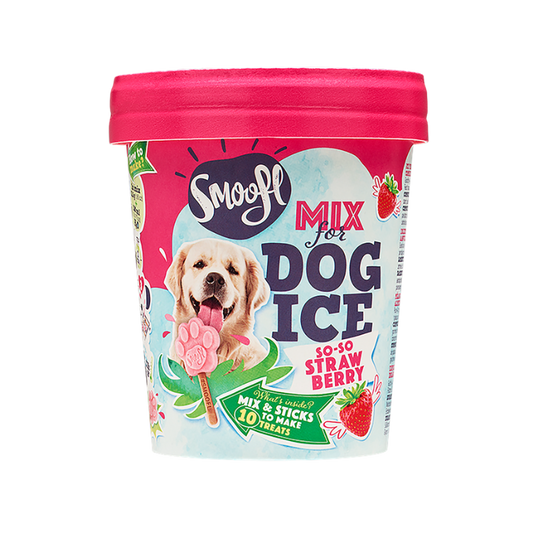 Smoofl Mix Strawberry voor hondenijs