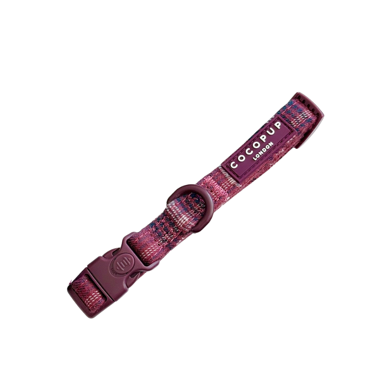 Cocopup halsband Mulberry Plaid