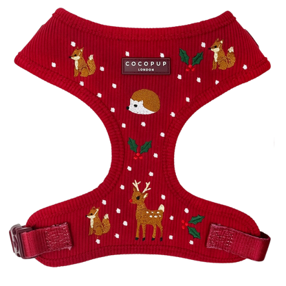 Cocopup harnas verstelbaar HOLLY JOLLY TRAILS