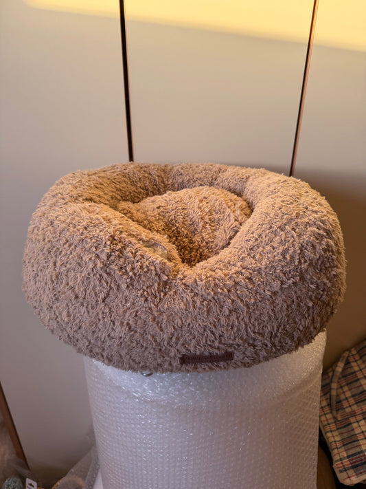 Chubby Curl Plush Orthopedische mand maat S (met fabrieksfoutje) - Nora-Lou