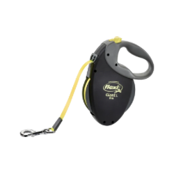 Laisse rétractable Flexi Rollijn Giant Bande Noir L | 8m