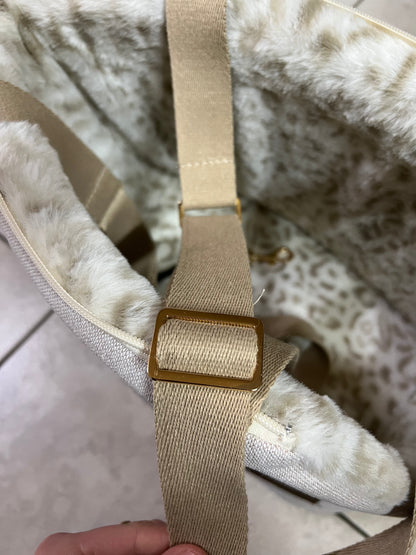 AB Snowleopard draagtas wit/grijs - XXS - Nora-Lou