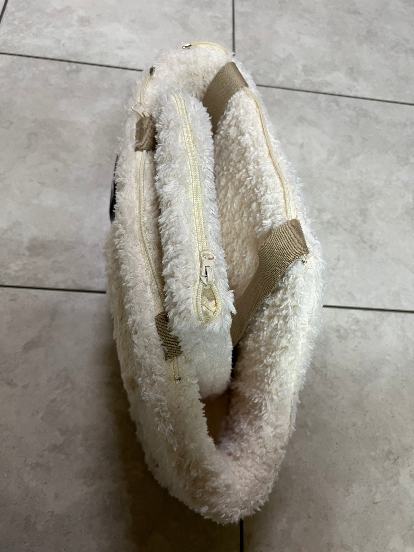 AB Teddy draagtas wit - S - Nora-Lou