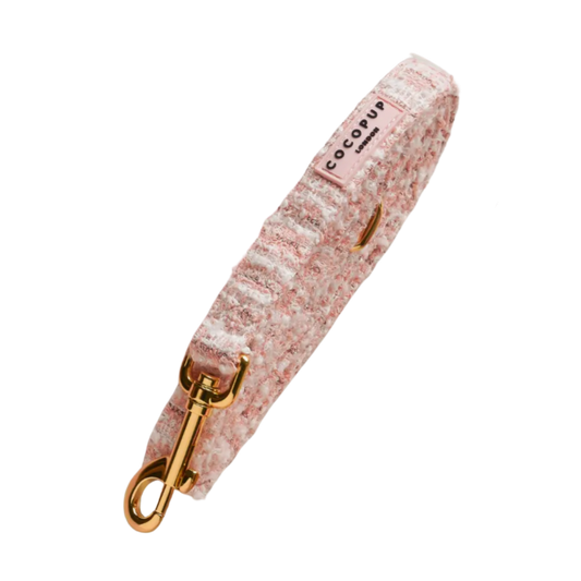 Cocopup London leiband ROZE TWEED - Nora-Lou