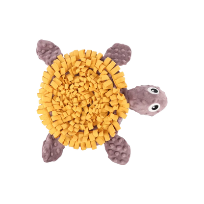 Snuffelmat Puppy Morgano Schildpad oker & taupe