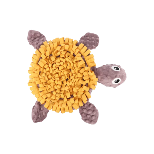 Snuffelmat Puppy Morgano Schildpad oker & taupe