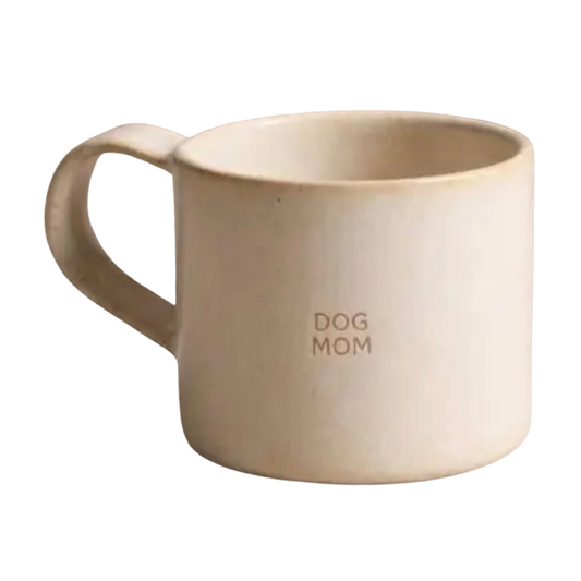 Handgemaakte mok (360ml) - Dog Mom Sand - Nora-Lou
