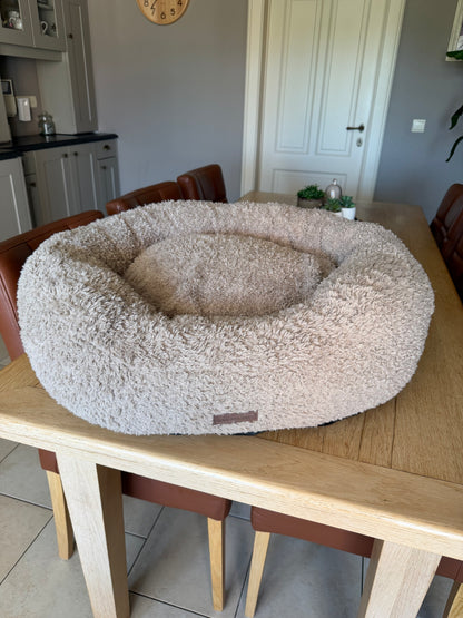 Chubby Curl Plush Orthopedische mand maat M (met fabrieksfoutje)