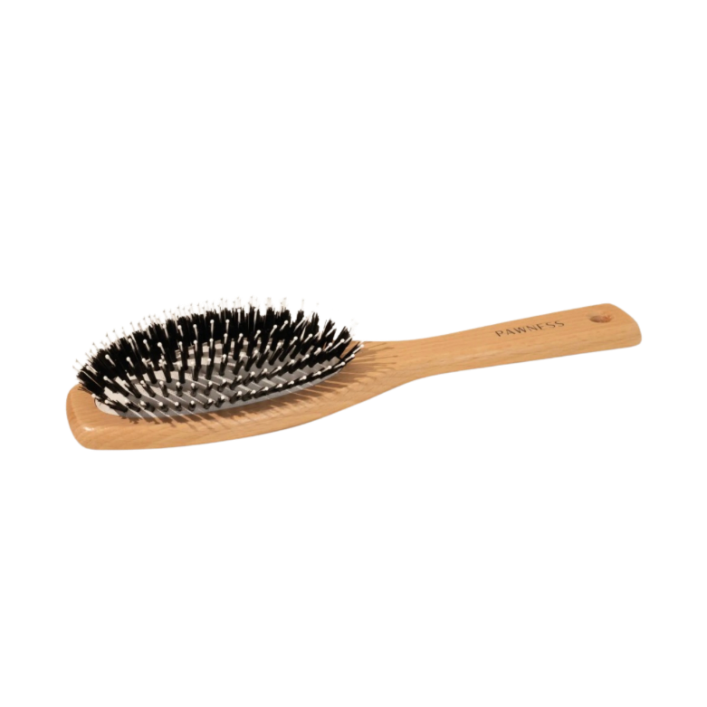 Hondenborstel Hout/Nylon voor honden met korte vacht - Nora-Lou