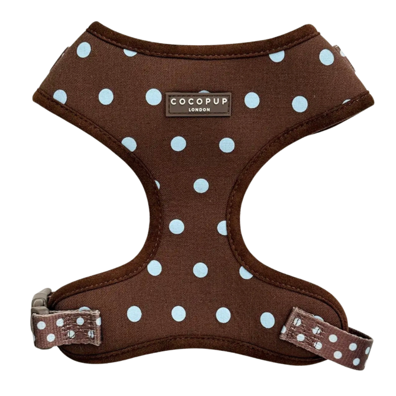 Cocopup harnas verstelbaar BISCOTTI BLUE