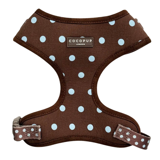 Cocopup harnas verstelbaar BISCOTTI BLUE