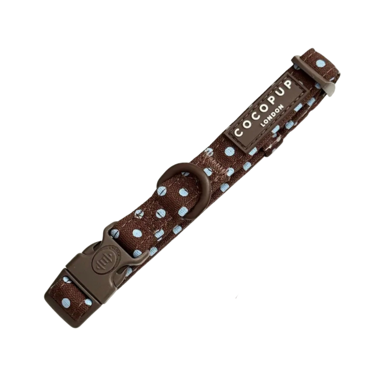 Cocopup London halsband BISCOTTI BLUE