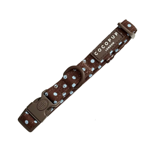 Cocopup London halsband BISCOTTI BLUE