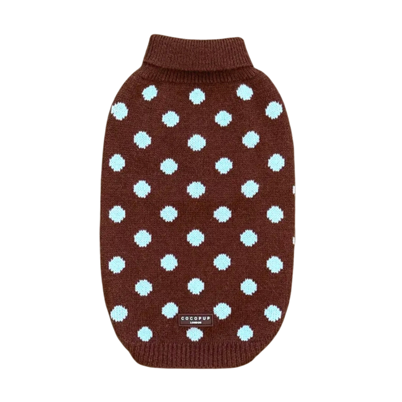 Cocopup London trui - BISCOTTI BLUE
