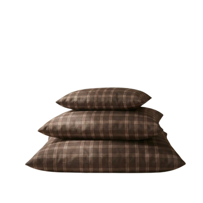 Hondenkussen Checked Brown