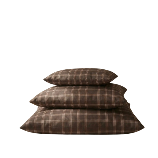 Hondenkussen Checked Brown