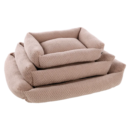 Hondenmand Jacquard rechthoekig 80x67x22cm