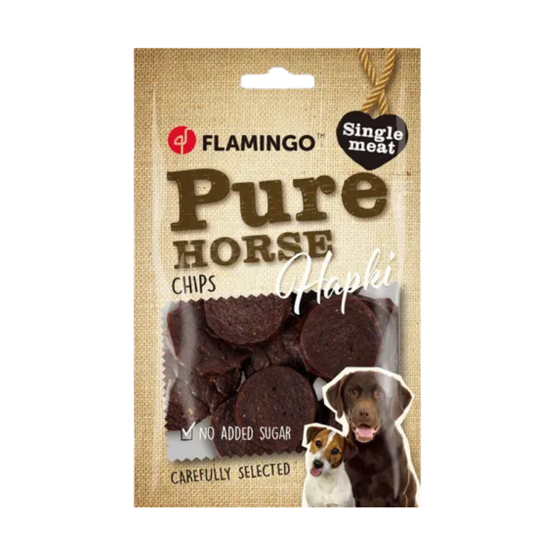 Snack Hapki Pure Chips van paard (85gr)