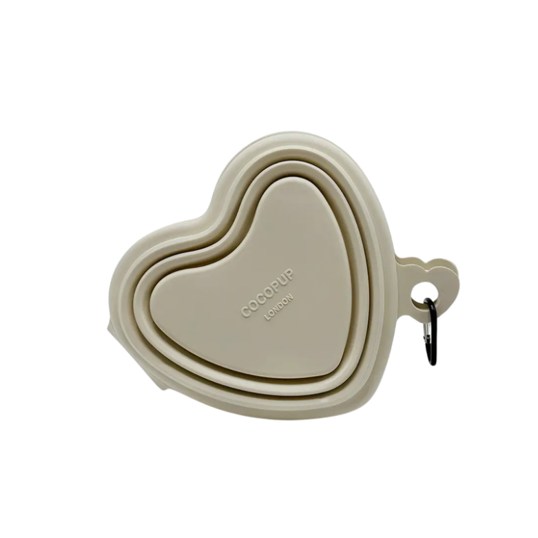 Cocopup opvouwbare kom - beige