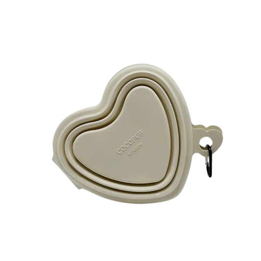 Cocopup opvouwbare kom - beige