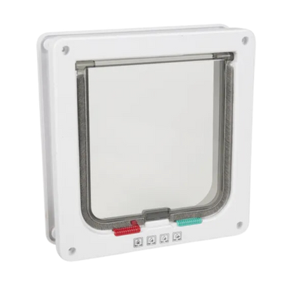 Kattenluik 4-standen Idda (zwart en wit) - Nora-Lou