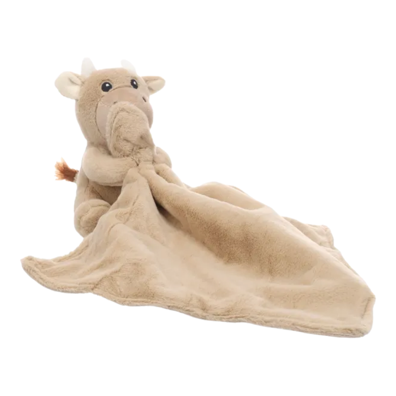 Speelgoed Zapu Knuffeldoek Taupe - Nora-Lou