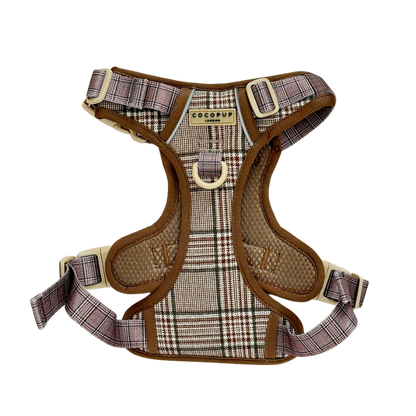 Cocopup harnas verstelbaar EXPLORE PUP PLAID
