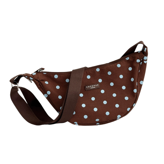 Cocopup Crossbody Crescent Hondenuitlaat Tas - BISCOTTI BLUE