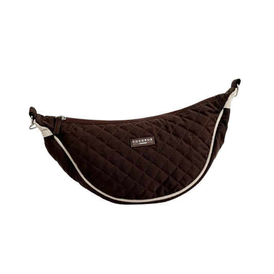 Cocopup Umhängetasche „Crescent“ für Hunde – BURFORD QUILTED