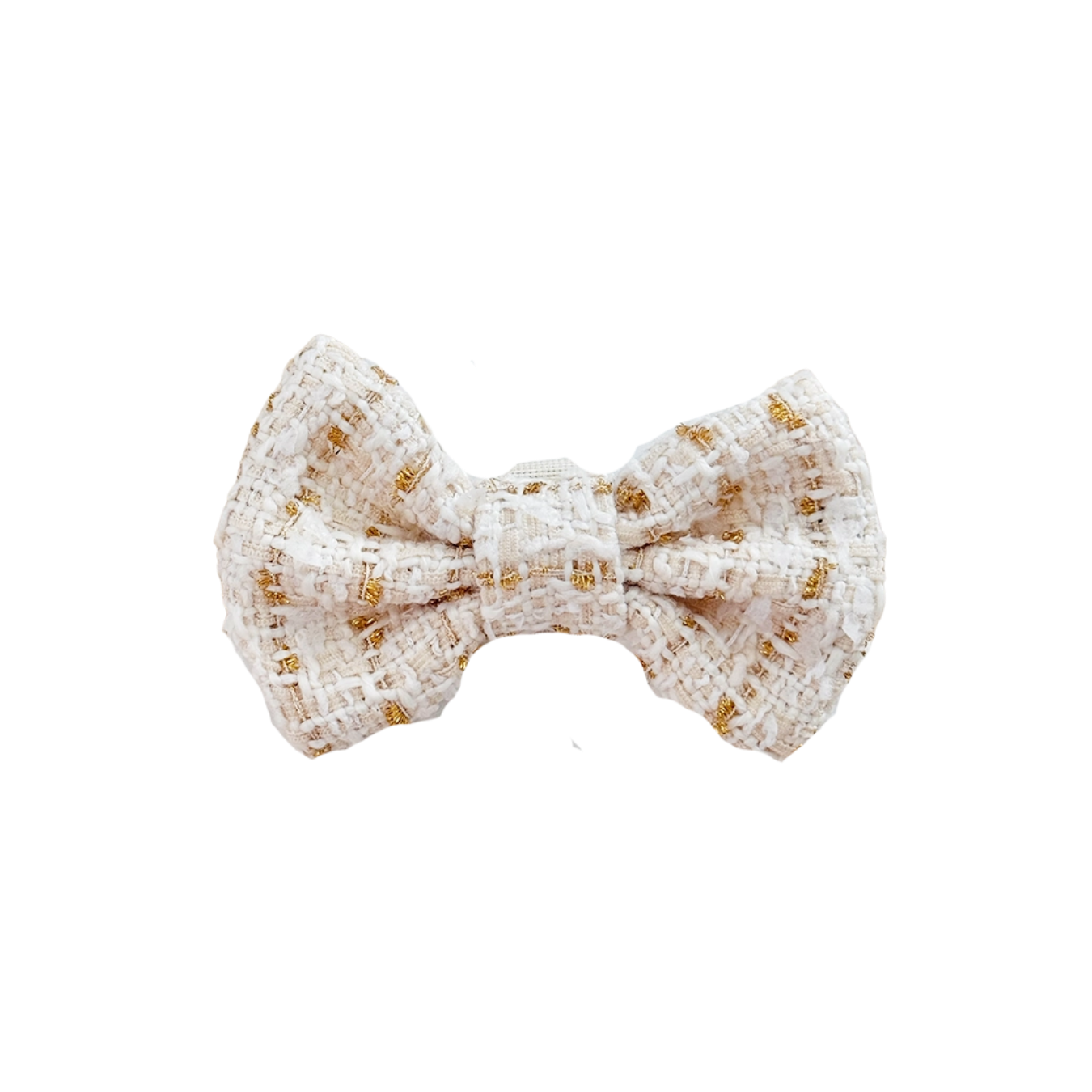 Cocopup strikje WHITE TWEED